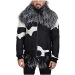 Zwarte Acryl Dolce & Gabbana Lange winterjassen  in maat XXL Sustainable in de Sale voor Heren 