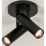 Minimalistische Zwarte Aluminium Dimbare LED spot 