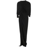Zwarte Viscose Saint Laurent Paris Party jurken  in maat S voor Dames 