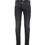 Zwarte Stretch Replay Slimfit jeans  lengte L36  breedte W31 voor Heren 