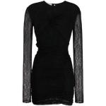 Casual Zwarte Polyamide Philosophy di Lorenzo Serafini Mini jurken  in maat M Kort in de Sale voor Dames 