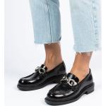 Zwarte Lak Loafers  in maat 36 in de Sale Black Friday voor Dames 