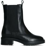 Zwarte Chelsea boots  in maat 36 met Hakhoogte 3cm tot 5cm in de Sale voor Dames 