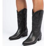 Cowboy Zwarte Laarzen met blokhak Blokhakken  in maat 41 in de Sale voor Dames 
