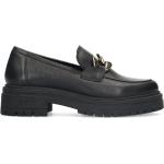 Zwarte Loafers  in maat 41 met Hakhoogte 3cm tot 5cm met Instap in de Sale voor Dames 