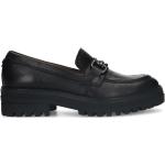 Zwarte Loafers  in 40 met Hakhoogte tot 3cm voor Dames 