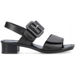 Zwarte Rieker Platte sandalen  in maat 37 in de Sale voor Dames 