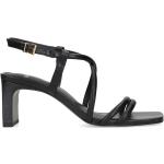Zwarte Sandalen hoge hak  in 40 met Hakhoogte 7cm tot 9 cm in de Sale voor Dames 