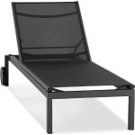 Zwarte ligstoel 'PREMIA' - bestel per 2 stuks / prijs voor 1 stuk