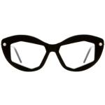Zwarte Ronde brillen  in Onesize Sustainable voor Dames 
