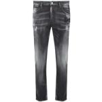 Casual Zwarte DSQUARED2 Slimfit jeans  in maat XS in de Sale voor Heren 