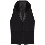 Zwarte Wollen Burberry Cardigans  in maat XS Sustainable in de Sale voor Dames 
