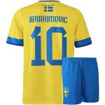 Zweden Voetbaltenue Zlatan Ibrahimovic - Kind en Volwassenen - Maat 128